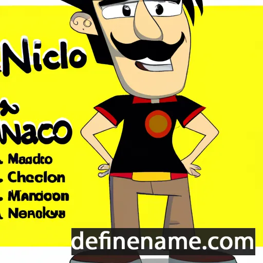 cartoon of the name Nancho