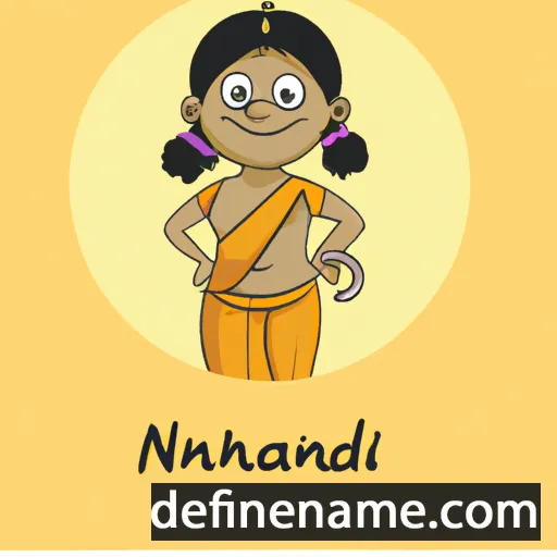 Nandhini cartoon