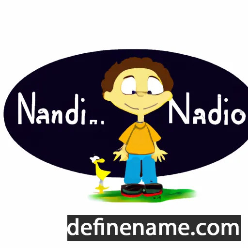 Nandinho cartoon