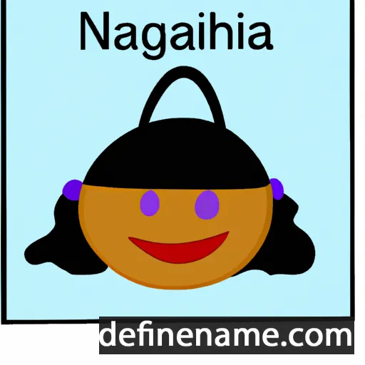 cartoon of the name Nanghela