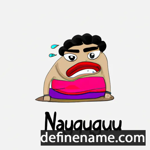 cartoon of the name Nanguyalai