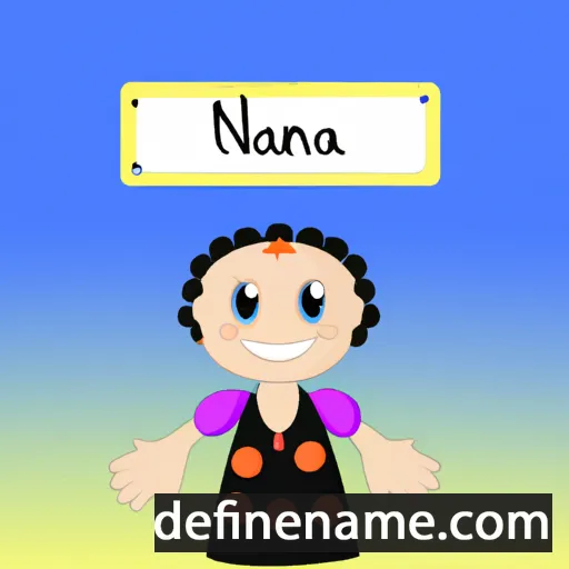 cartoon of the name Nanna