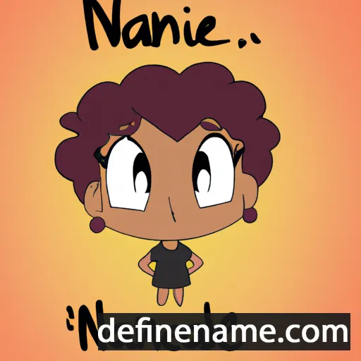 cartoon of the name Nannéi