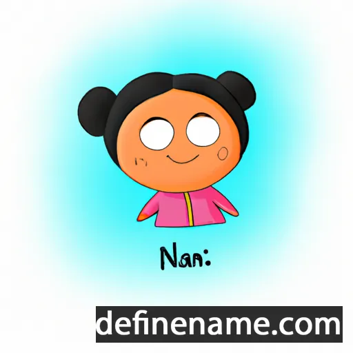 cartoon of the name Nanni