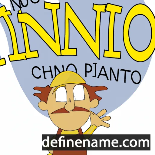 cartoon of the name Nannino