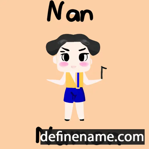 Nanon cartoon