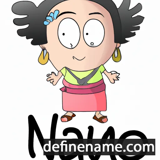 Nanou cartoon