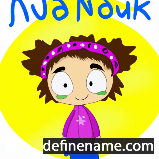 cartoon of the name Nanouk