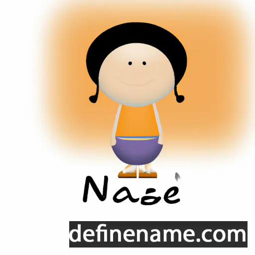 cartoon of the name Nanse