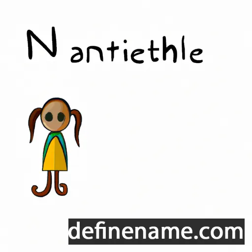 Nantéchilde cartoon