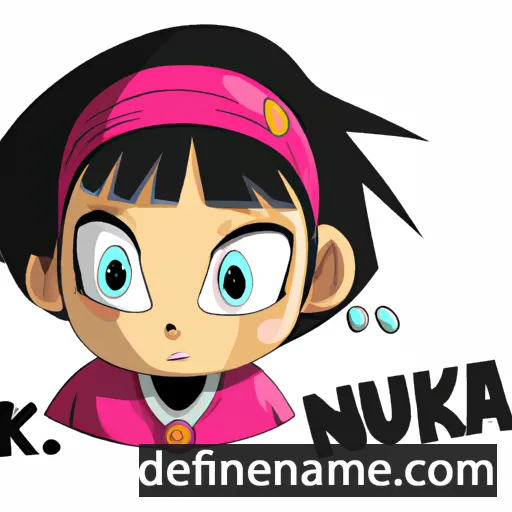 cartoon of the name Nanuka