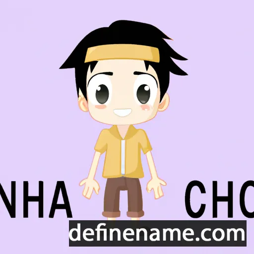 cartoon of the name Naohiro