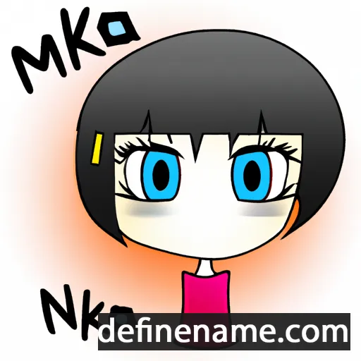 Naoka cartoon