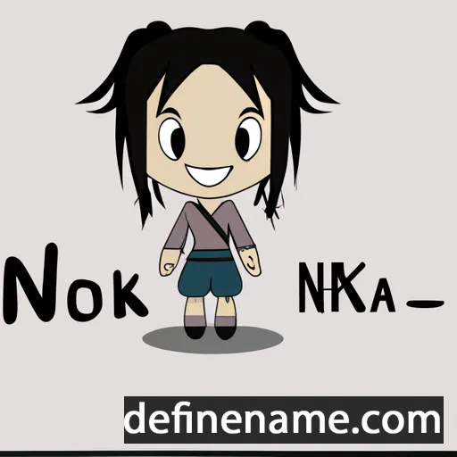 Naoka cartoon