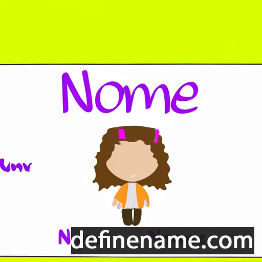 Naomee cartoon