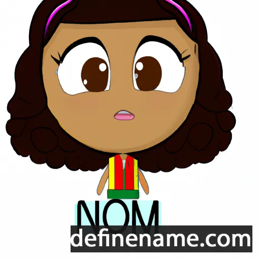 Naomí cartoon