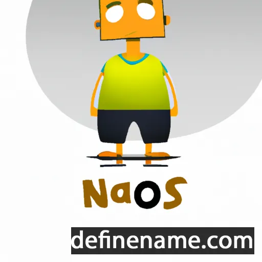 cartoon of the name Naos