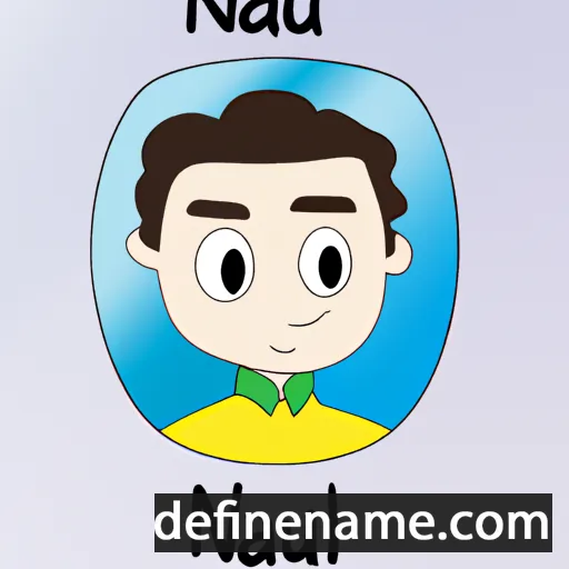 cartoon of the name Naoul