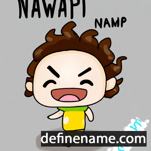 cartoon of the name Napawan