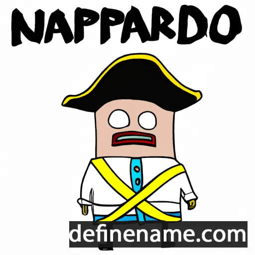 cartoon of the name Napoleão