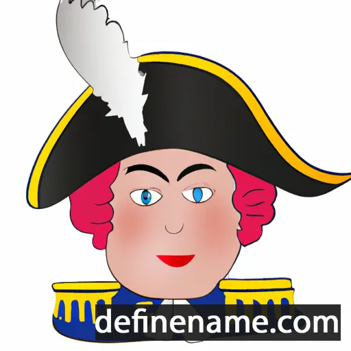 cartoon of the name Napoleona