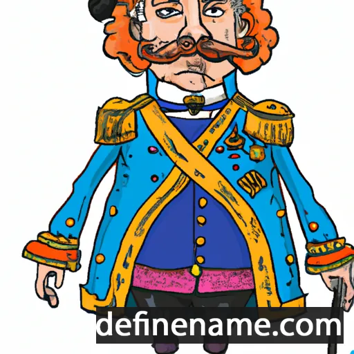 cartoon of the name Napoleonas