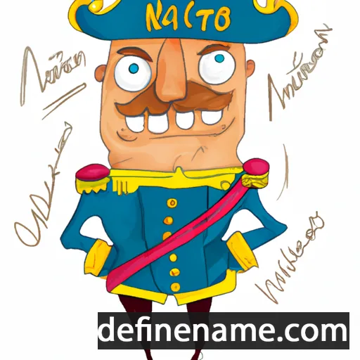 cartoon of the name Napoleoncino