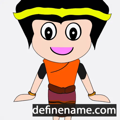 cartoon of the name Narat