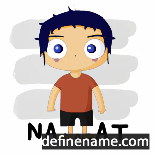 cartoon of the name Nátan