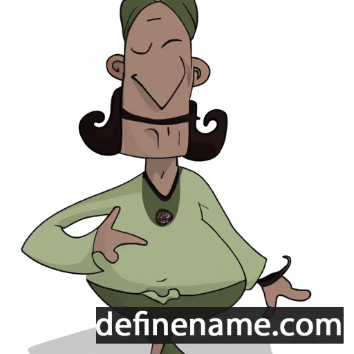 cartoon of the name Nəriman