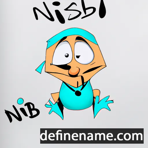 cartoon of the name Nəsib