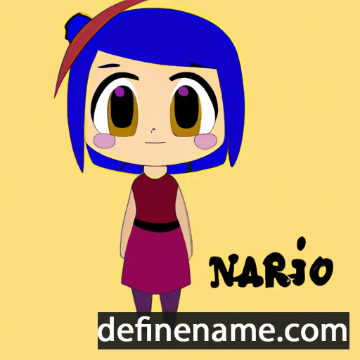 cartoon of the name Nariko