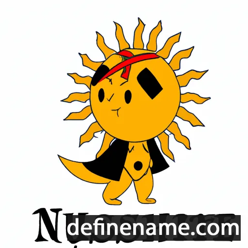 cartoon of the name Naritsune