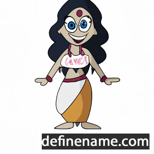 cartoon of the name Narjis