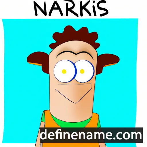 cartoon of the name Narkis