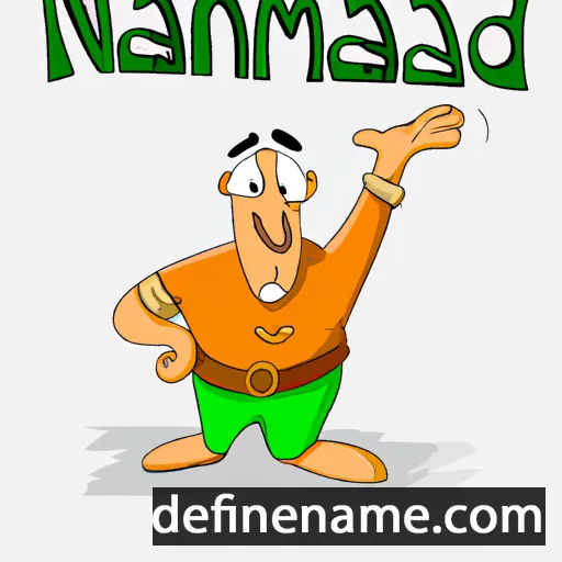 cartoon of the name Narmandakh