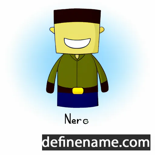 cartoon of the name Naron