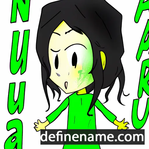 cartoon of the name Naru