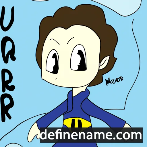 cartoon of the name Narue