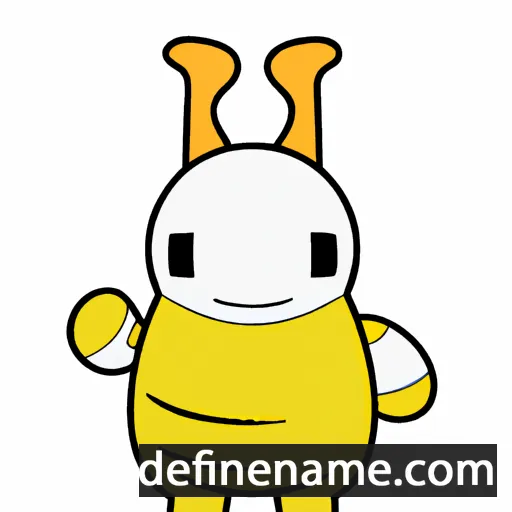 cartoon of the name Naruemon