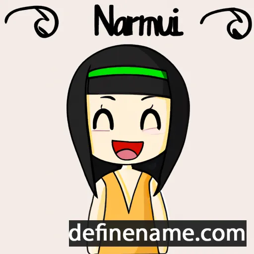 Narumi cartoon