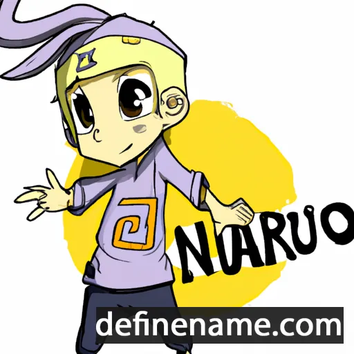 cartoon of the name Naruo