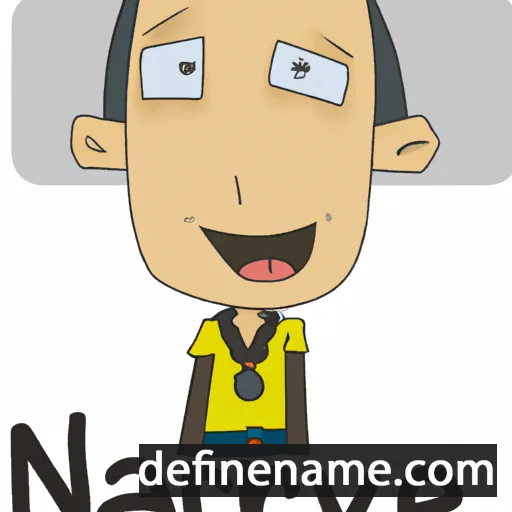 cartoon of the name Narve