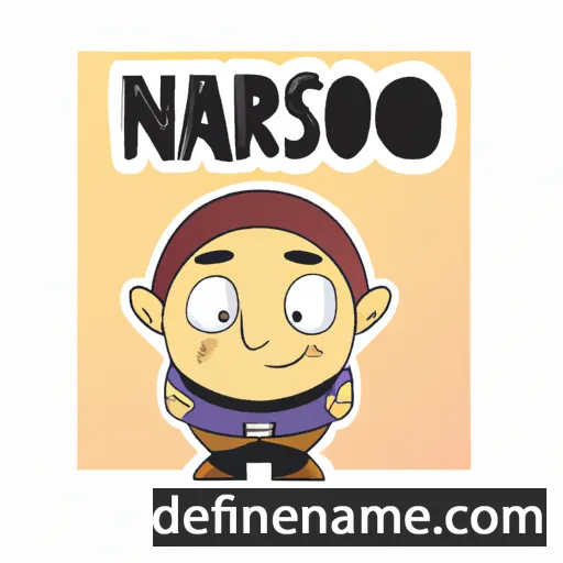 cartoon of the name Nasaro