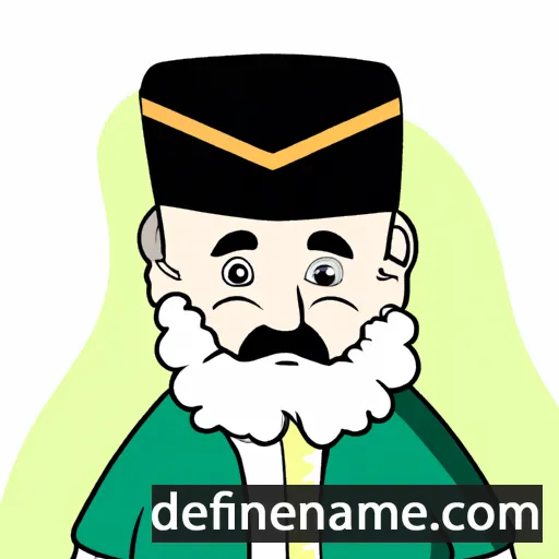 cartoon of the name Nasaruddin