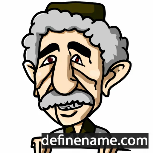 cartoon of the name Naseeruddin