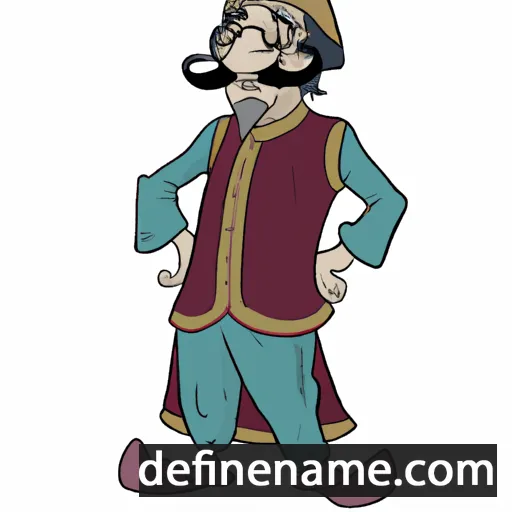 cartoon of the name Naserian