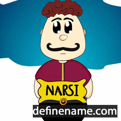 cartoon of the name Nasır