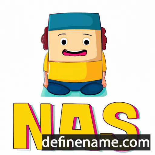 cartoon of the name Nasi