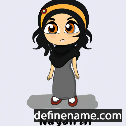 cartoon of the name Nasiriyah